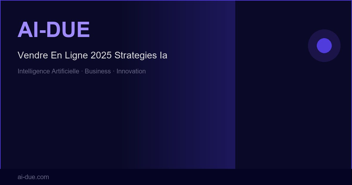 Vendre en ligne en 2026 : les stratégies IA des vendeurs qui cartonnent
